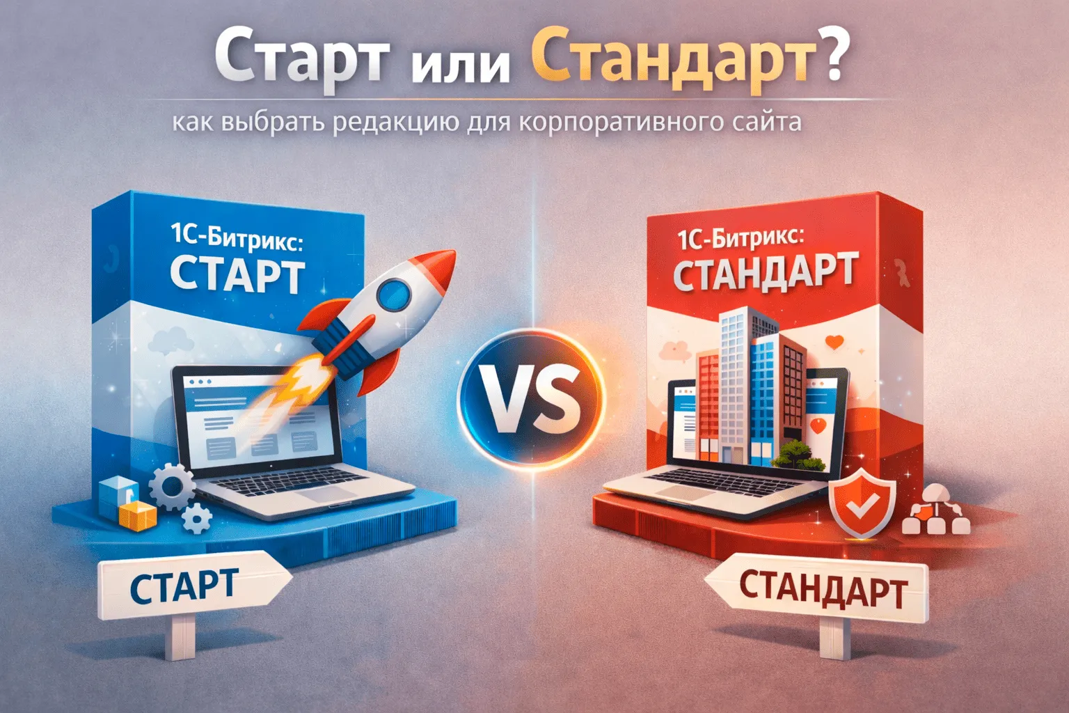Старт или Стандарт: как выбрать редакцию для корпоративного сайта в Симферополе